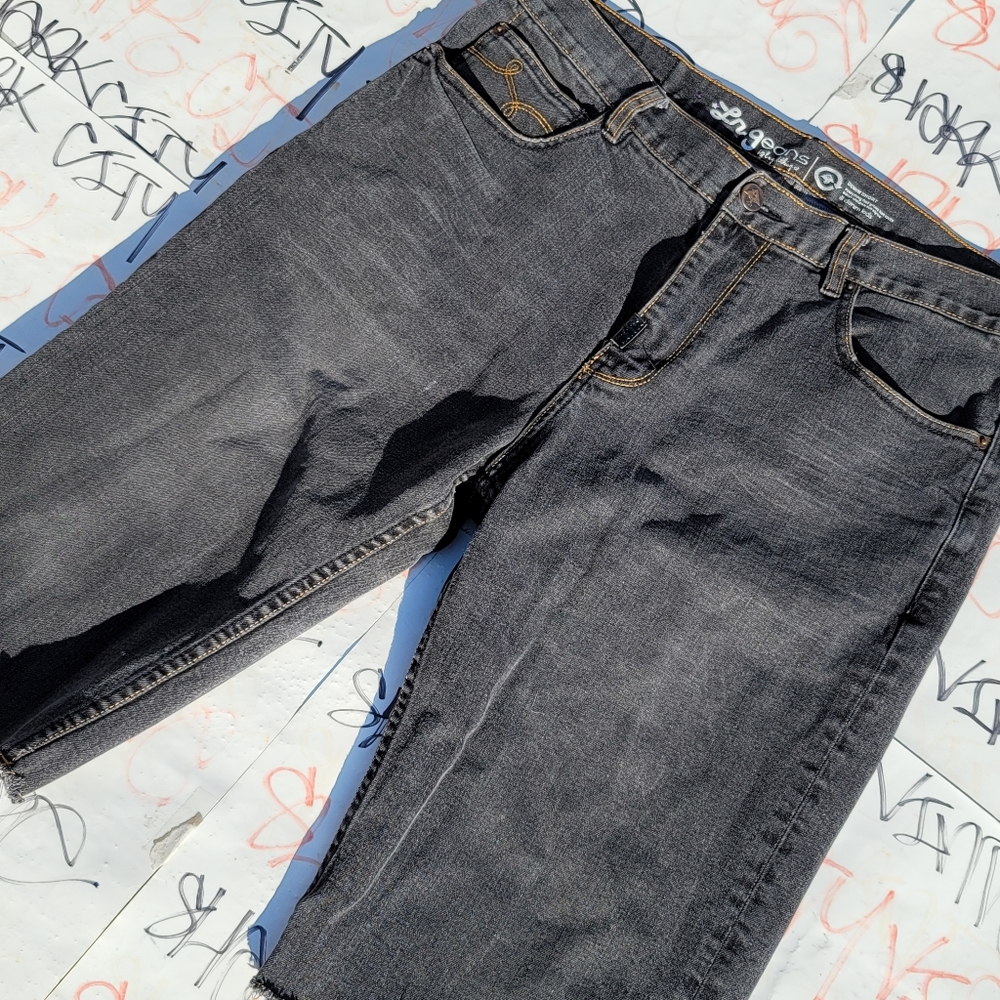LRG Lifted Research Group Denim Shorts 36W - Picture 2 of 6